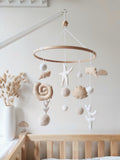 Mobile décoratif coquillages