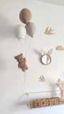 Nounours & ballons - Vichy Beige