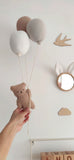 Nounours & ballons - Vichy Beige