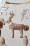 Mobile décoratif - Cerf & feuilles de chêne