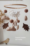 Mobile décoratif - Cerf & feuilles de chêne