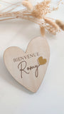 Carte de Bienvenue - Coeur