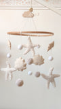 Mobile décoratif - coquillages & étoiles de mer