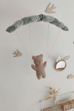 Nounours en parapente - Vichy vert