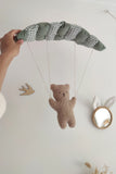 Nounours en parapente - Vichy vert