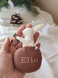 🎄Lapin et Nounours de Noël personnalisable