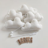 Photo holder garland - Black & White