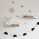 Photo holder garland - Black & White