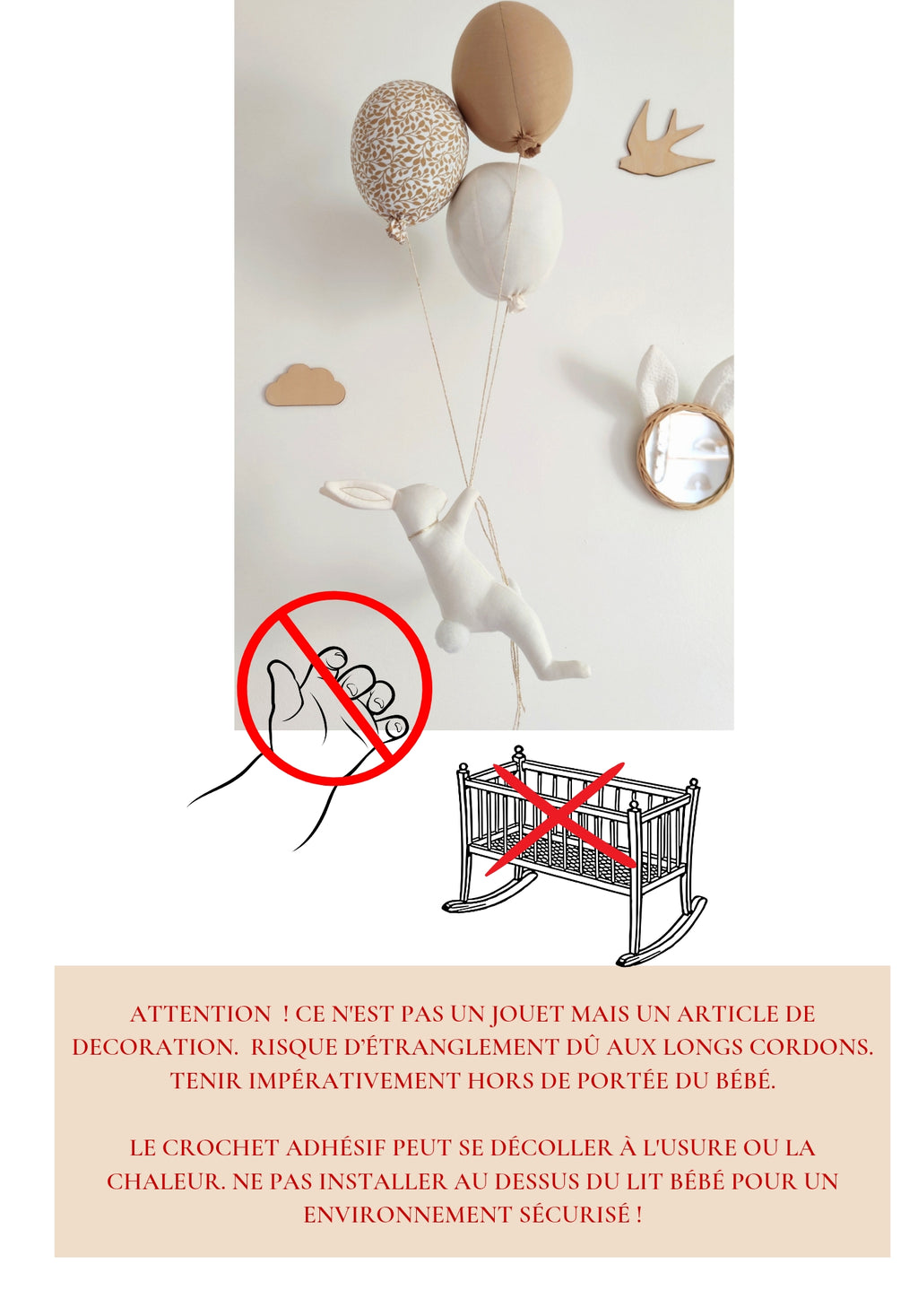 Suspension Ballons - 100% personnalisable