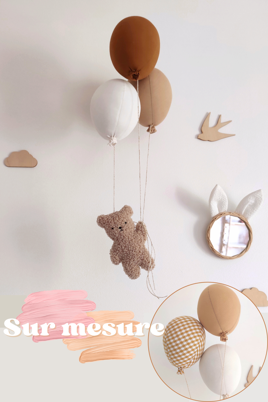 Suspension Ballons - 100% personnalisable