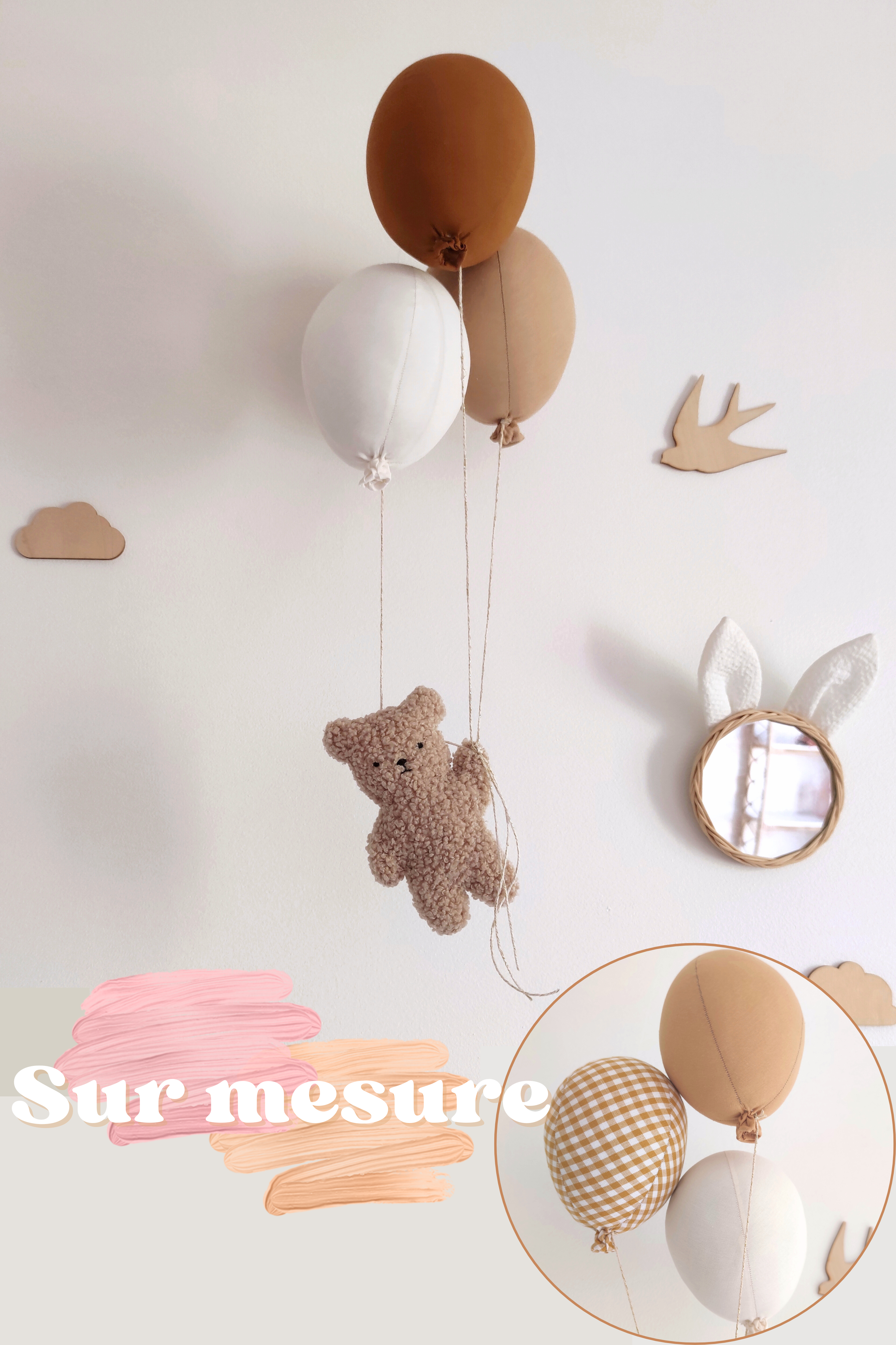 Suspension Ballons - 100% personnalisable