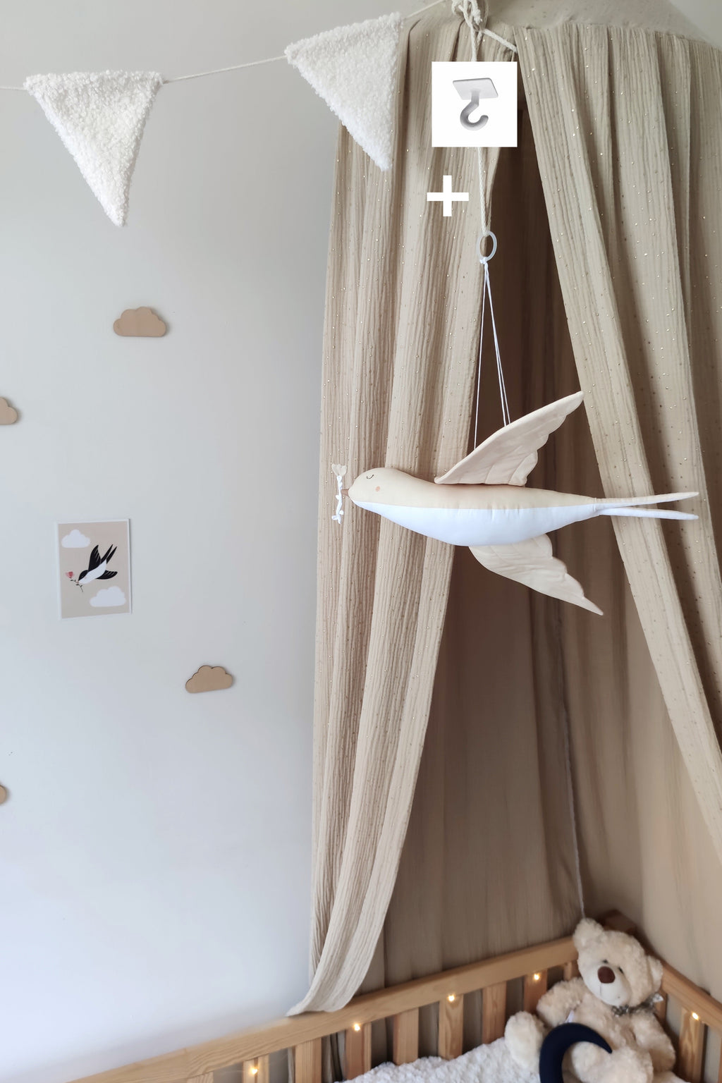 Maxi hirondelle - Beige