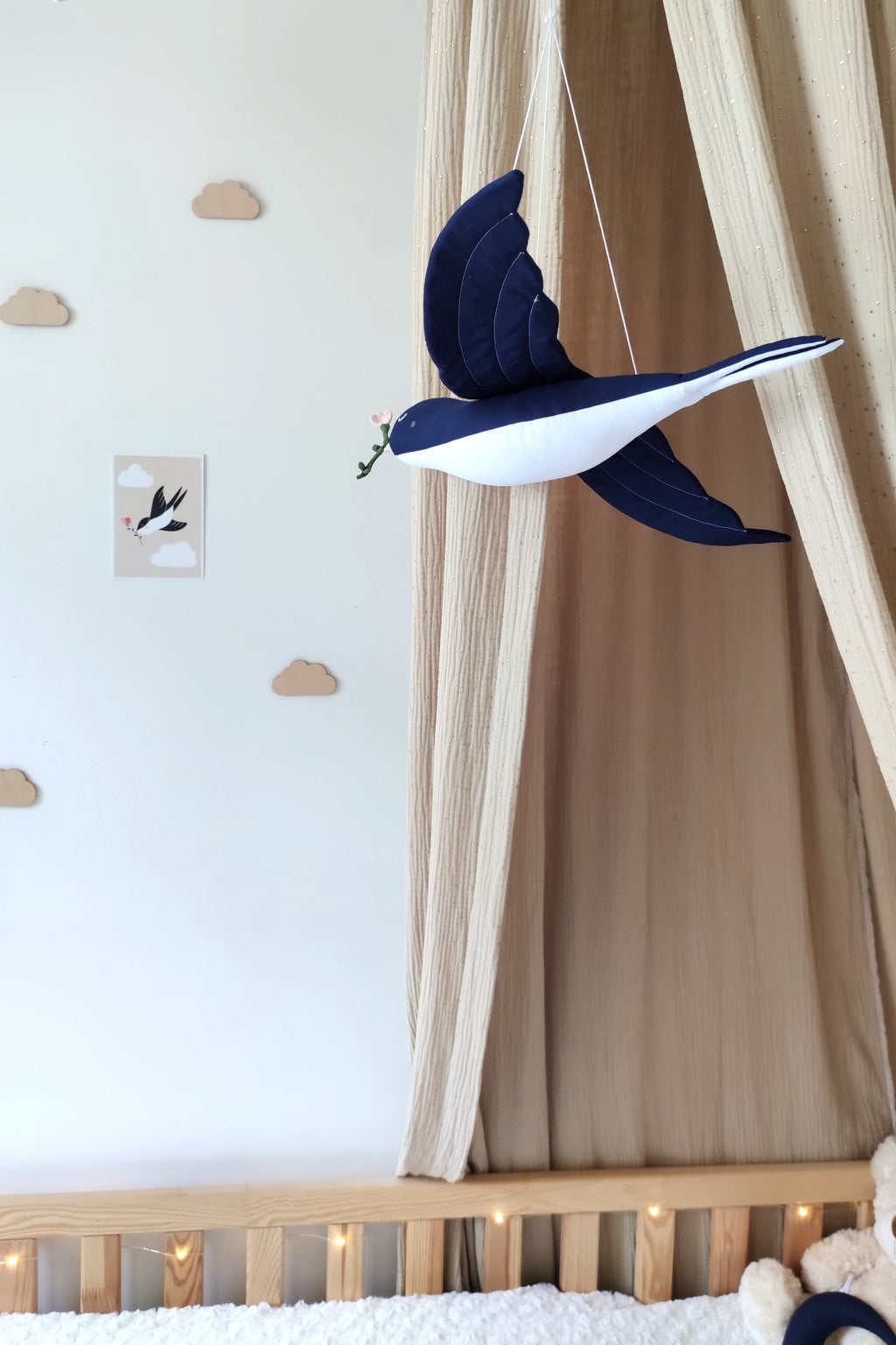 Maxi hirondelle - Bleu marine