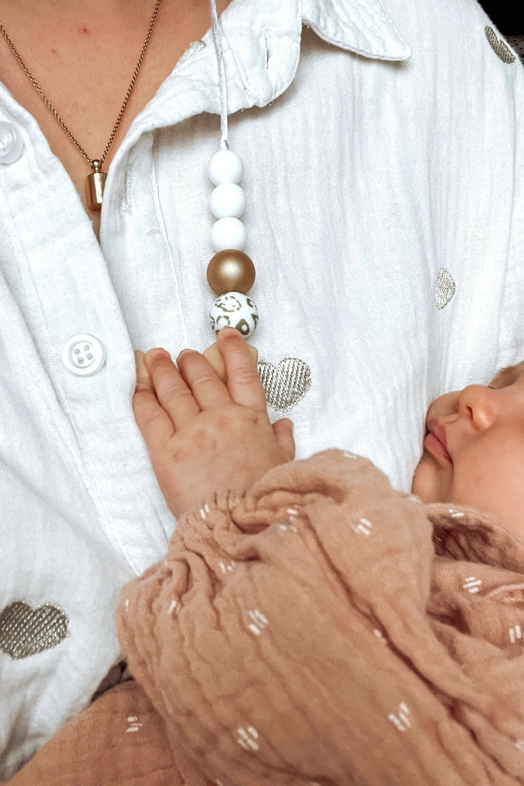 Collier d'allaitement - Panthère