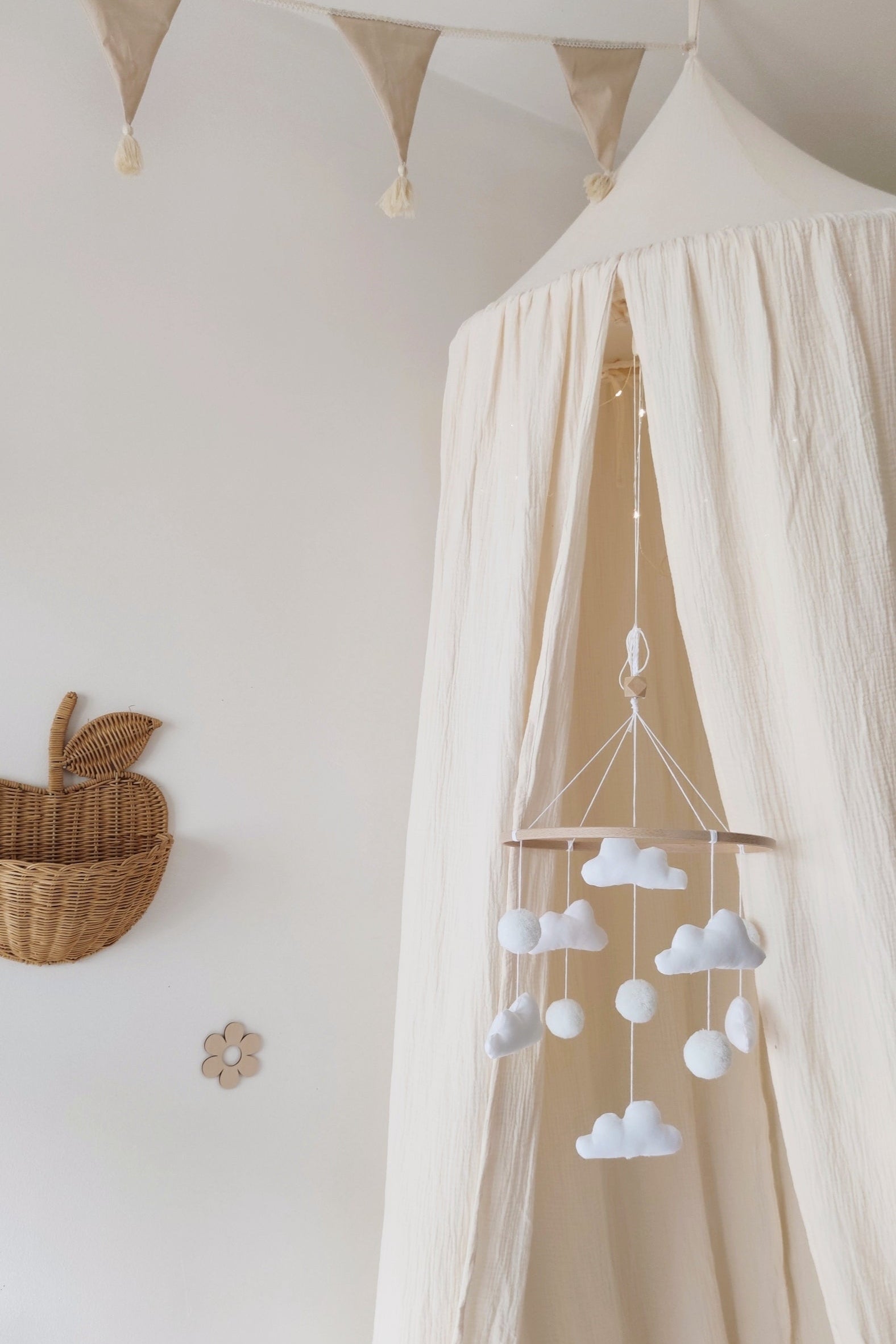 Mobile Clouds White - Customizable