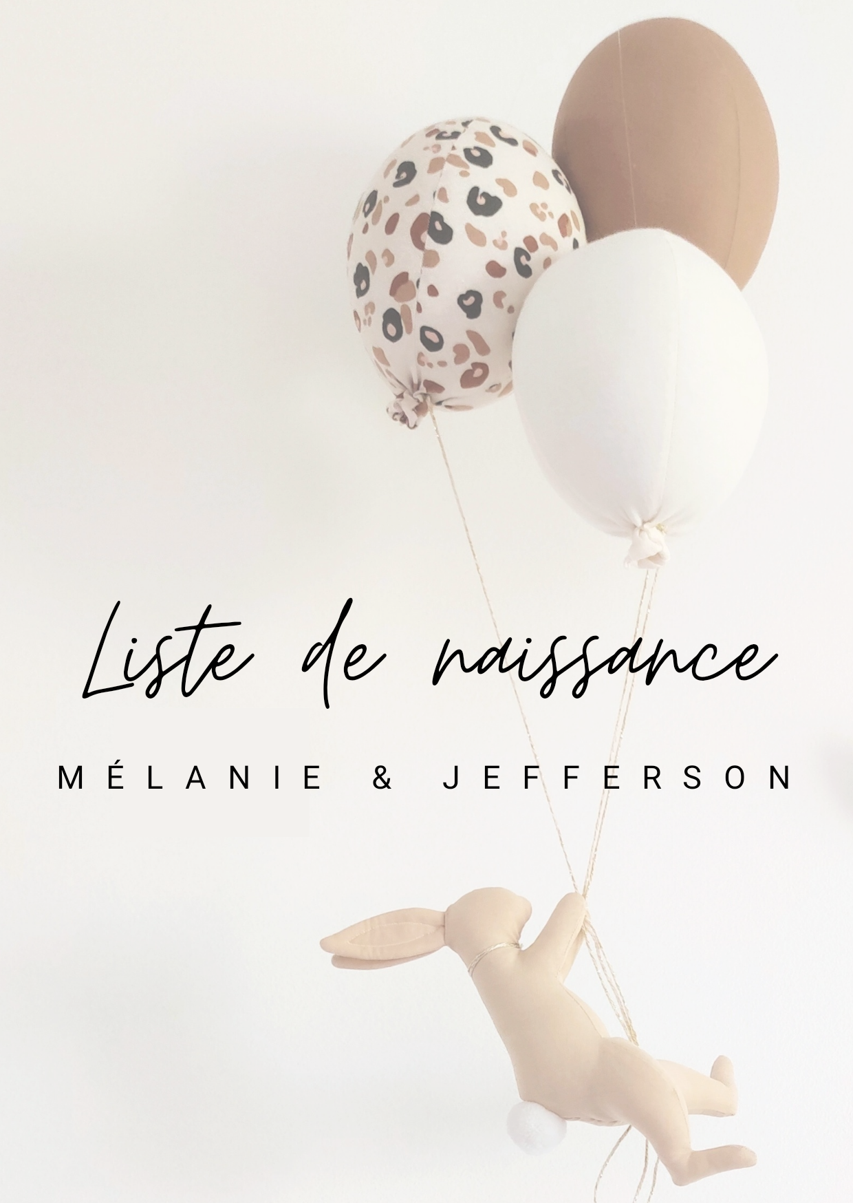 LISTE DE NAISSANCE - Mélanie & Jefferson