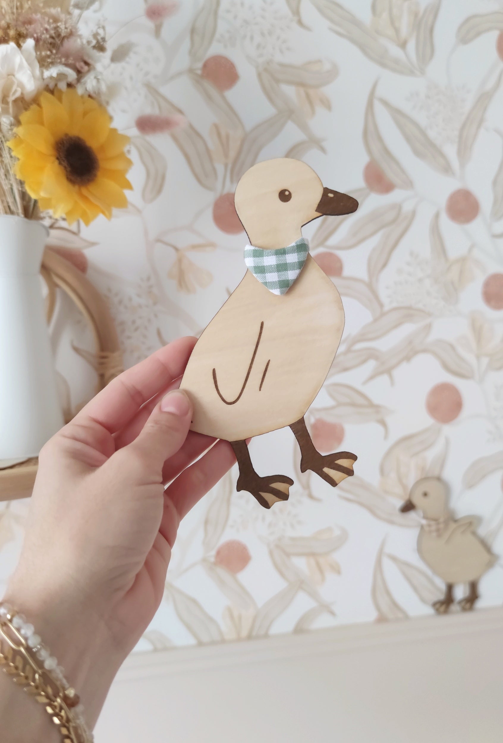 Forme en bois - Petit oison