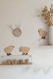 Forme en bois - Trio de poussins