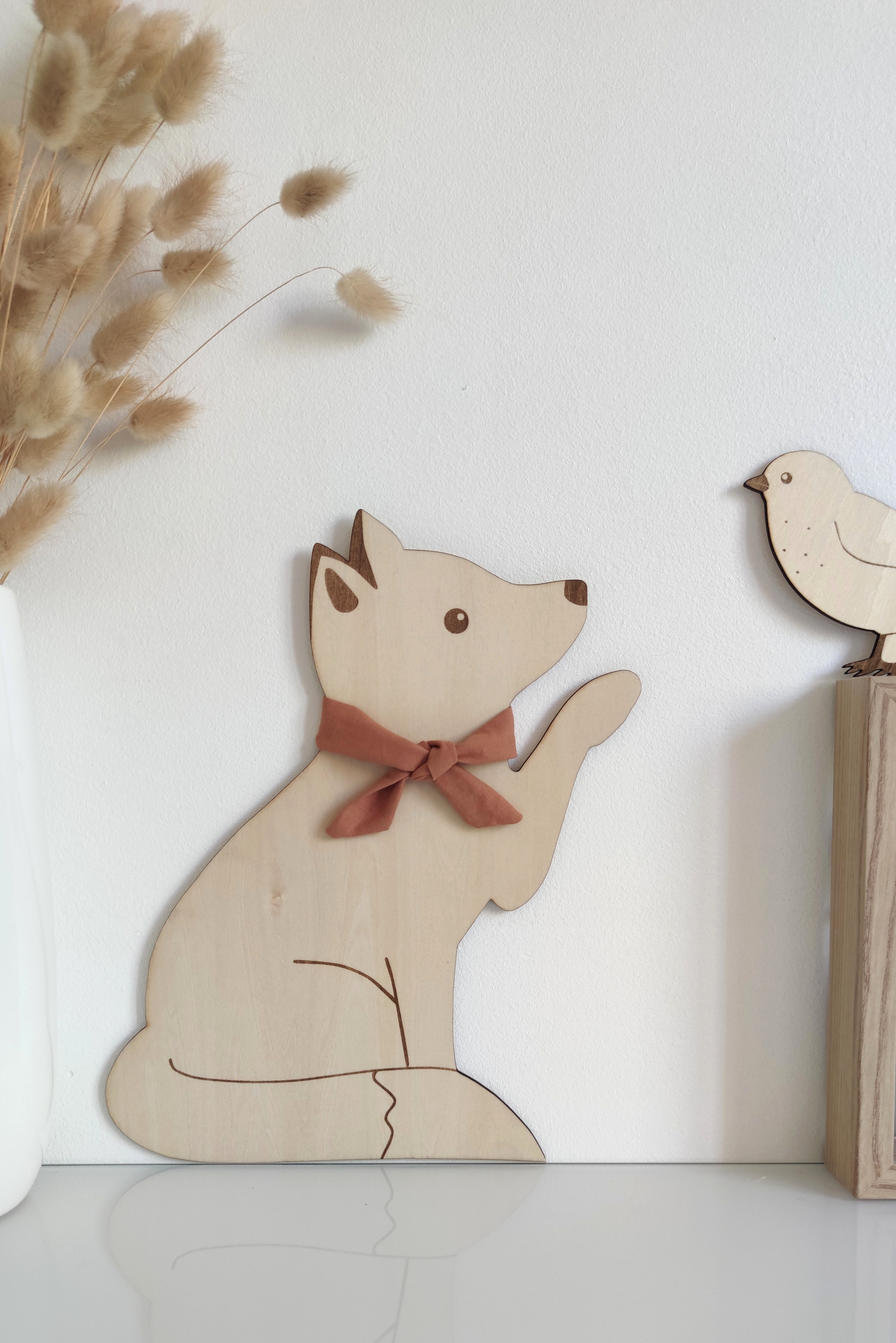 Forme en bois - Renard