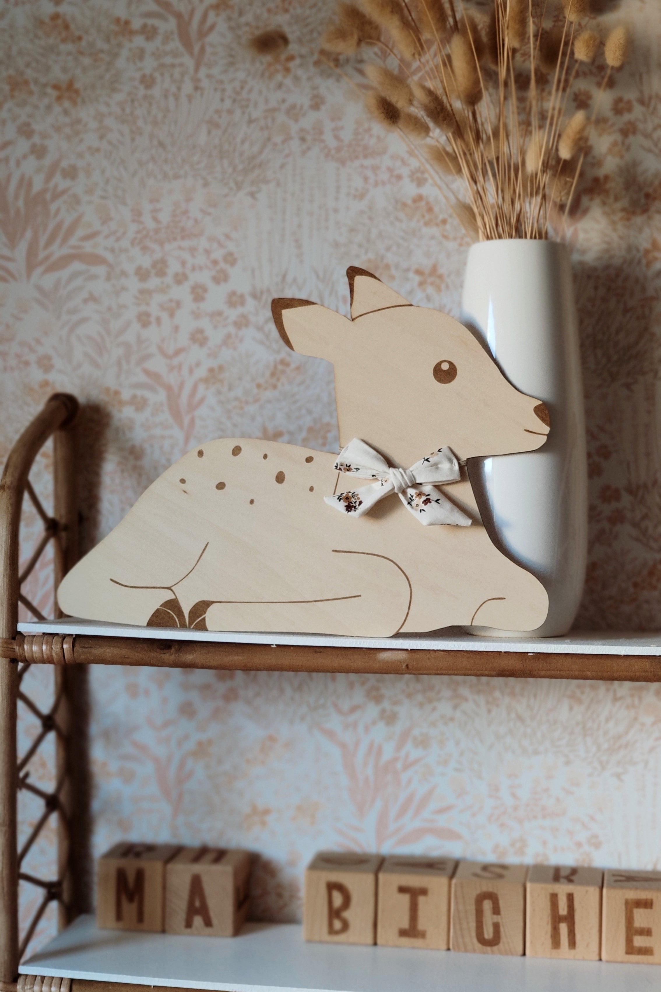 Forme en bois - Biche