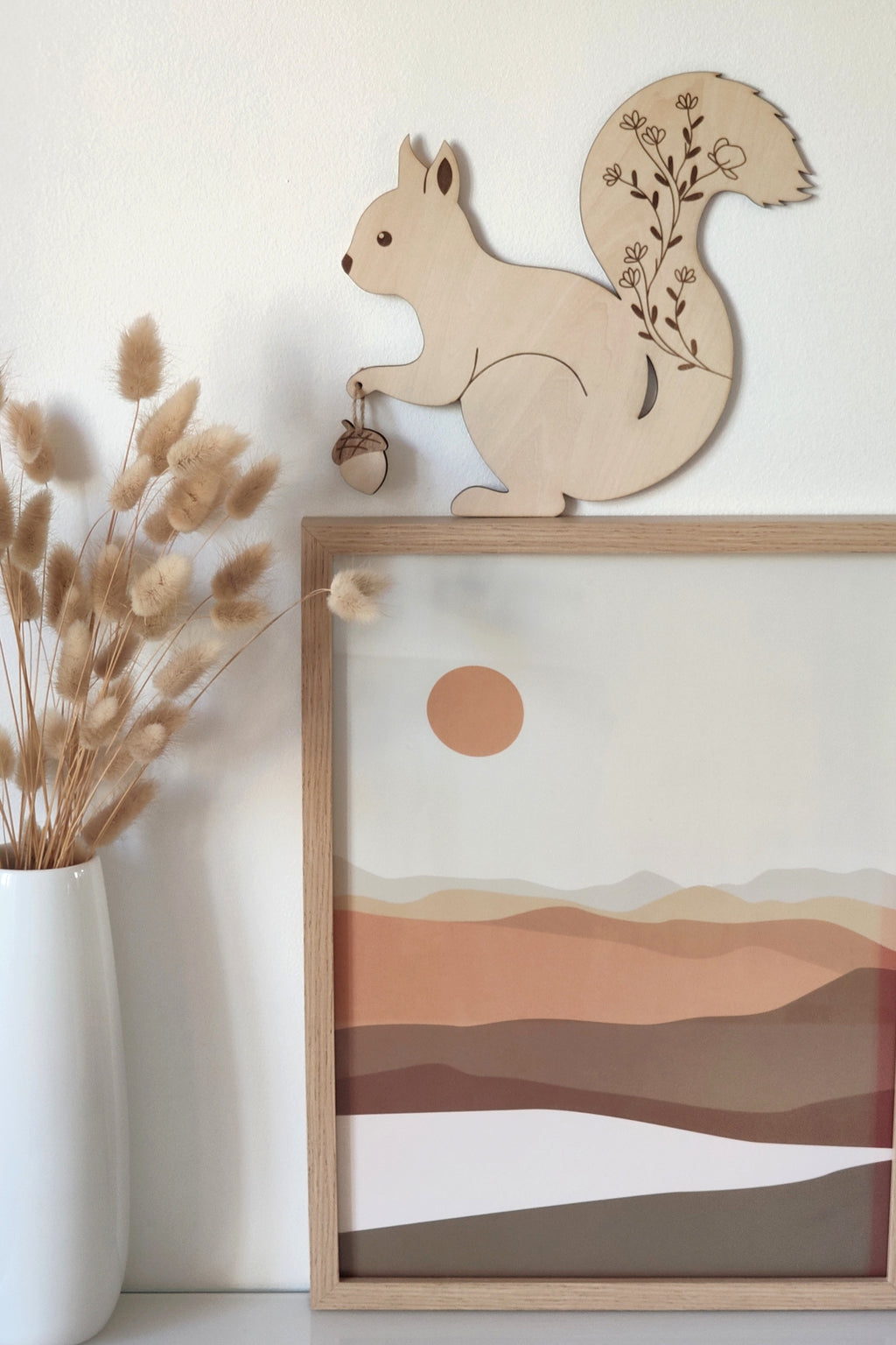 Forme en bois - Écureuil
