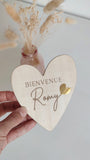 Carte de Bienvenue - Coeur