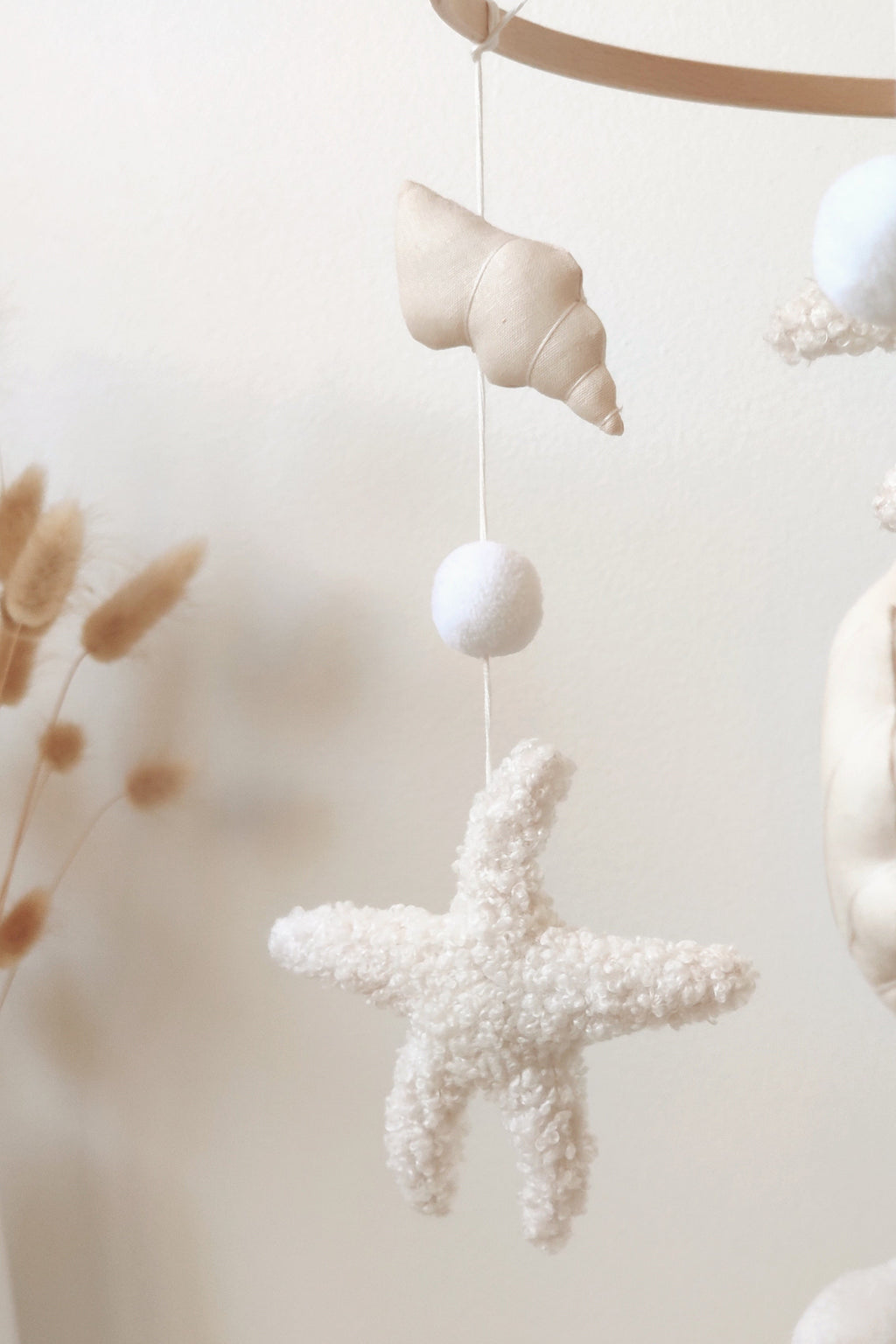 Mobile décoratif - coquillages & étoiles de mer