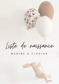 LISTE DE NAISSANCE - MARINE & FLORIAN