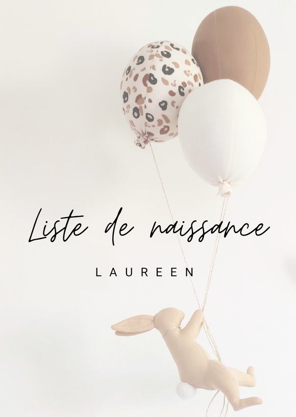 LISTE DE NAISSANCE - LAUREEN
