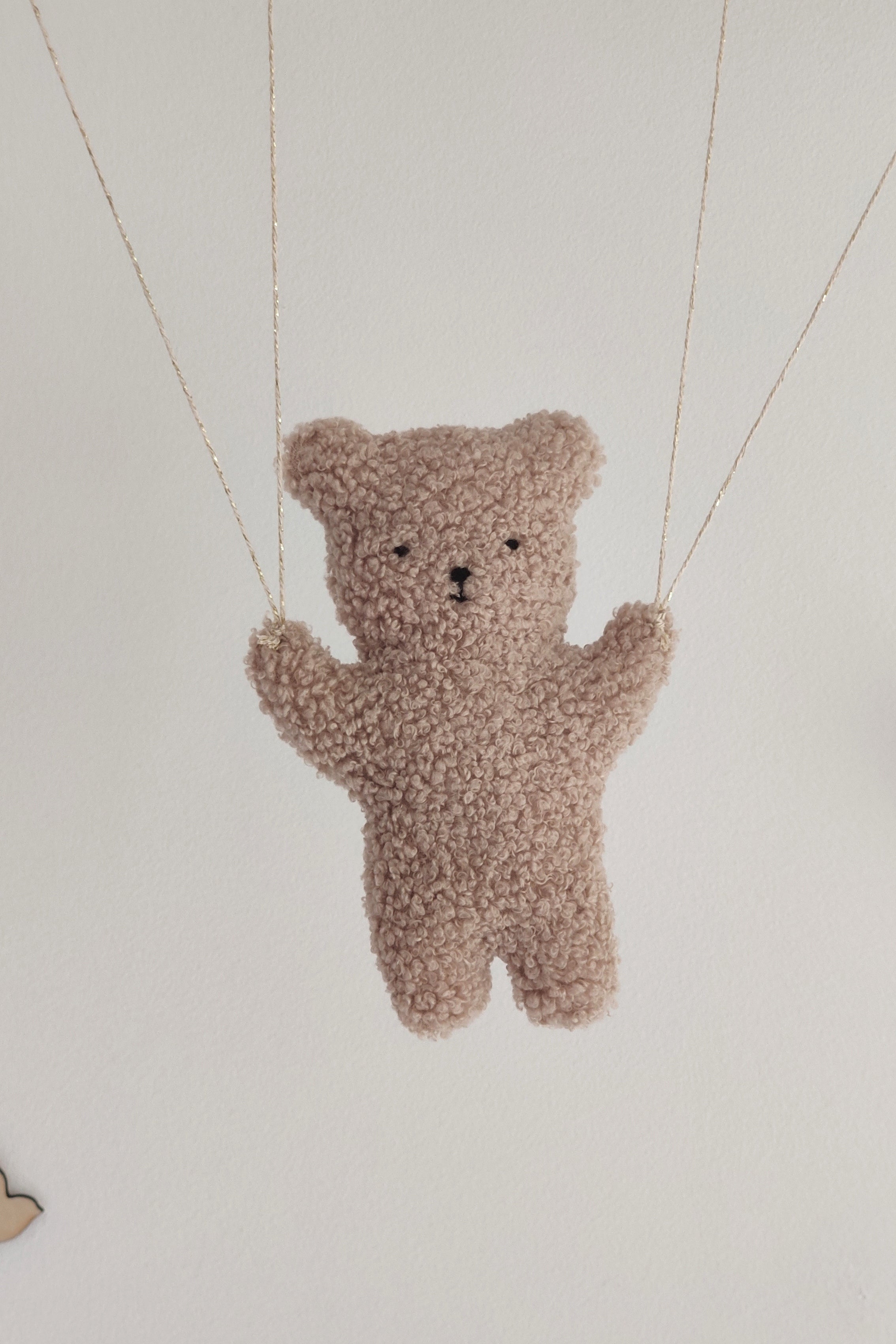 Nounours en parapente - Vichy vert