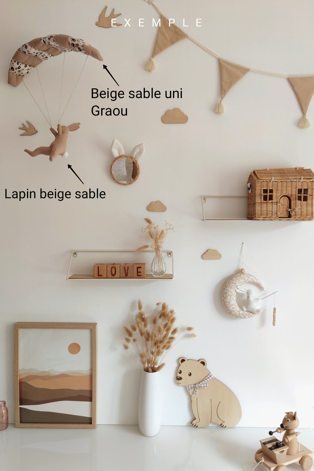 Suspension parapente - 100% Personnalisable