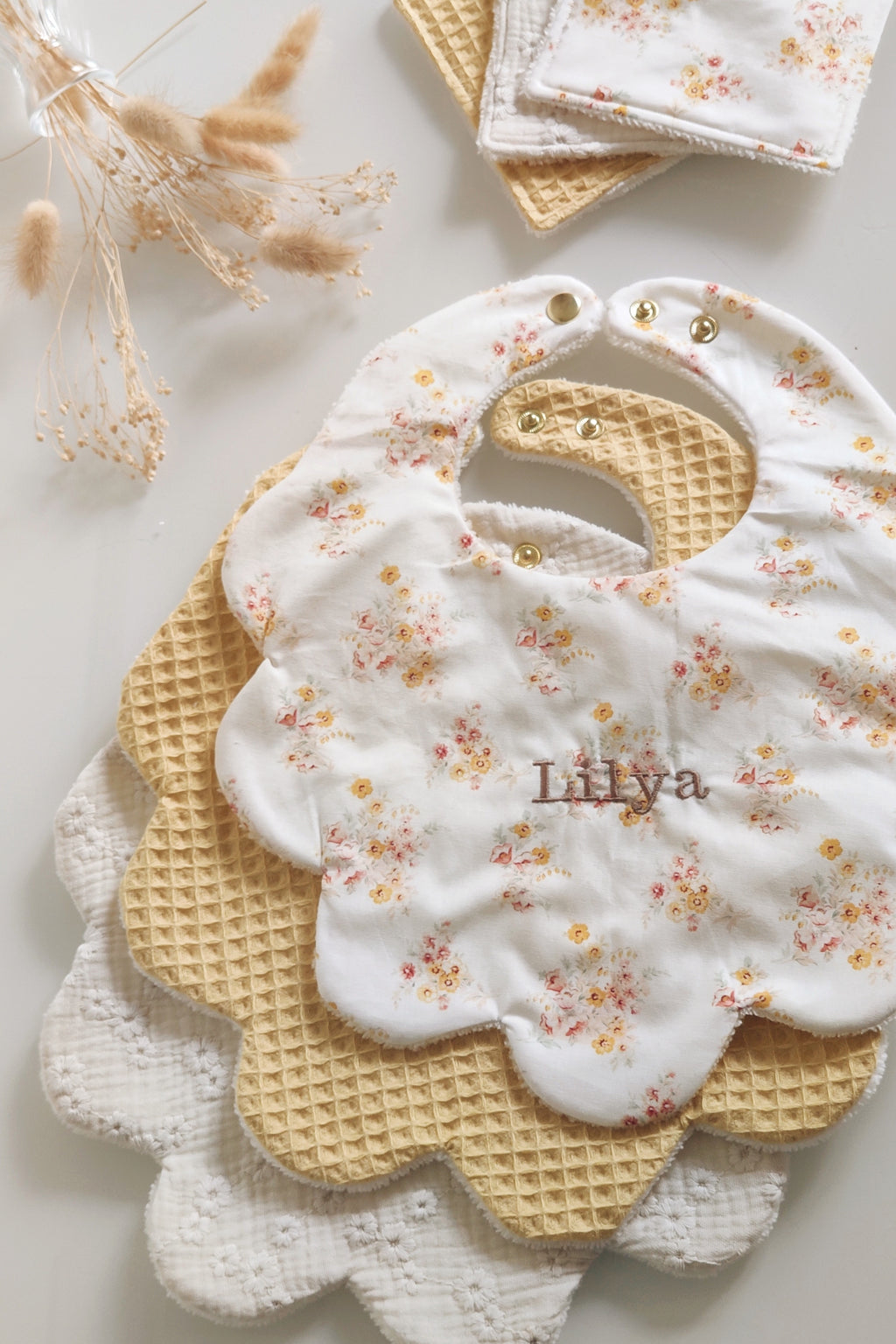 Bavoir BRODÉ Personnalisable - à l'unité