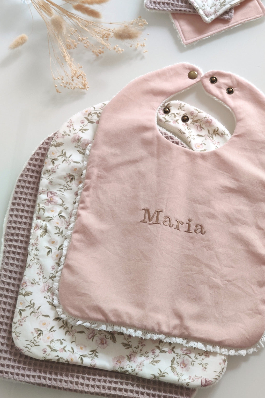 Bavoir BRODÉ Personnalisable - à l'unité