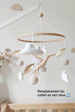 Mobile décoratif Colibri - vert olive