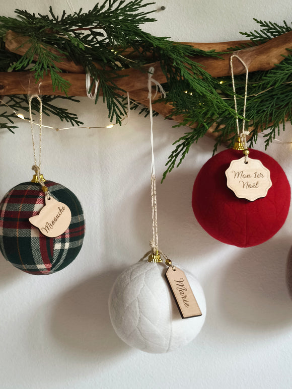 🎄Boule de Noël personnalisable