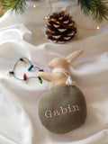 🎄Lapin et Nounours de Noël personnalisable