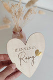 Carte de Bienvenue - Coeur