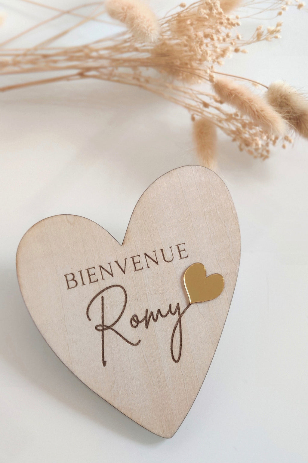 Carte de Bienvenue - Coeur