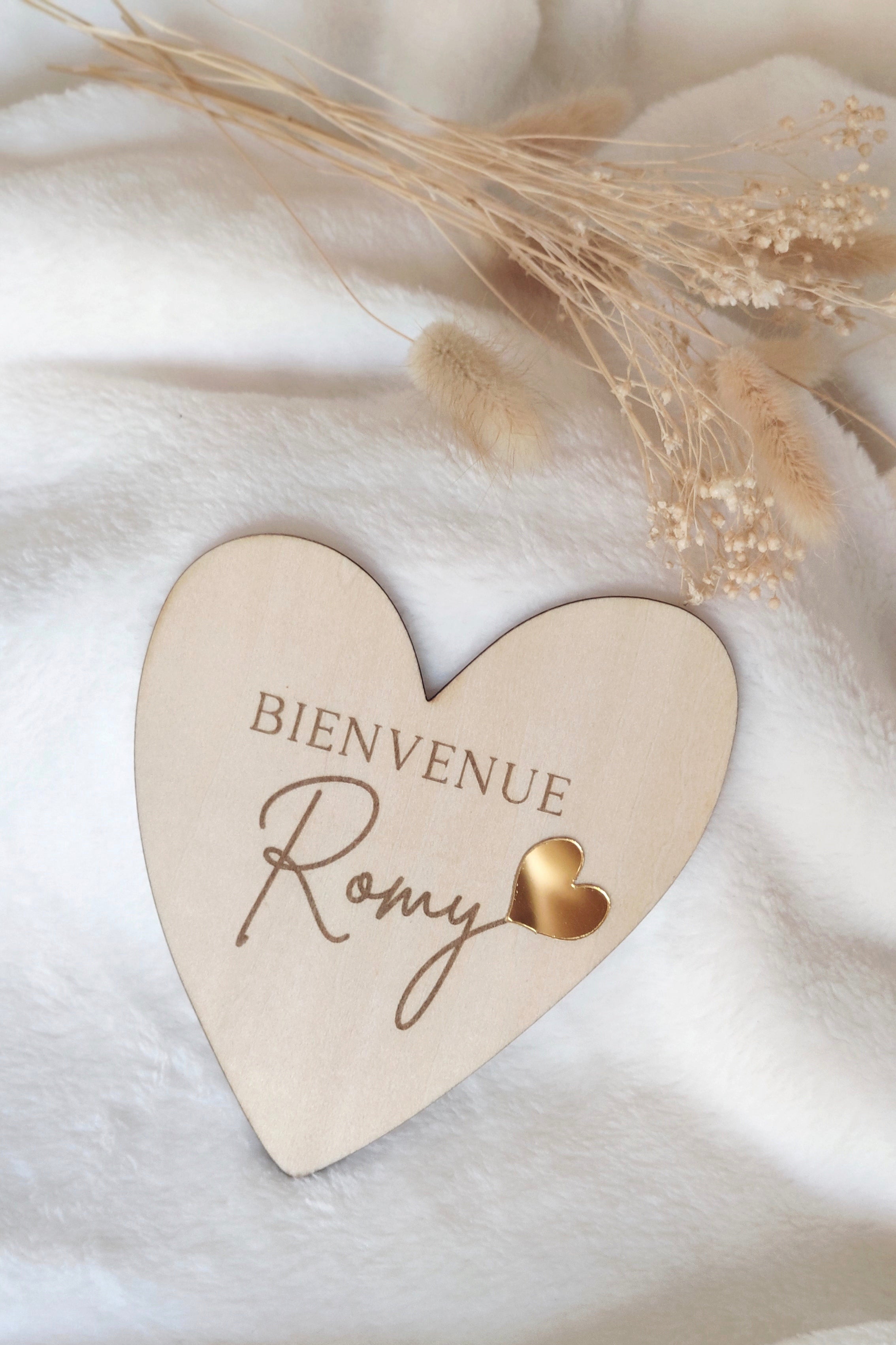 Carte de Bienvenue - Coeur