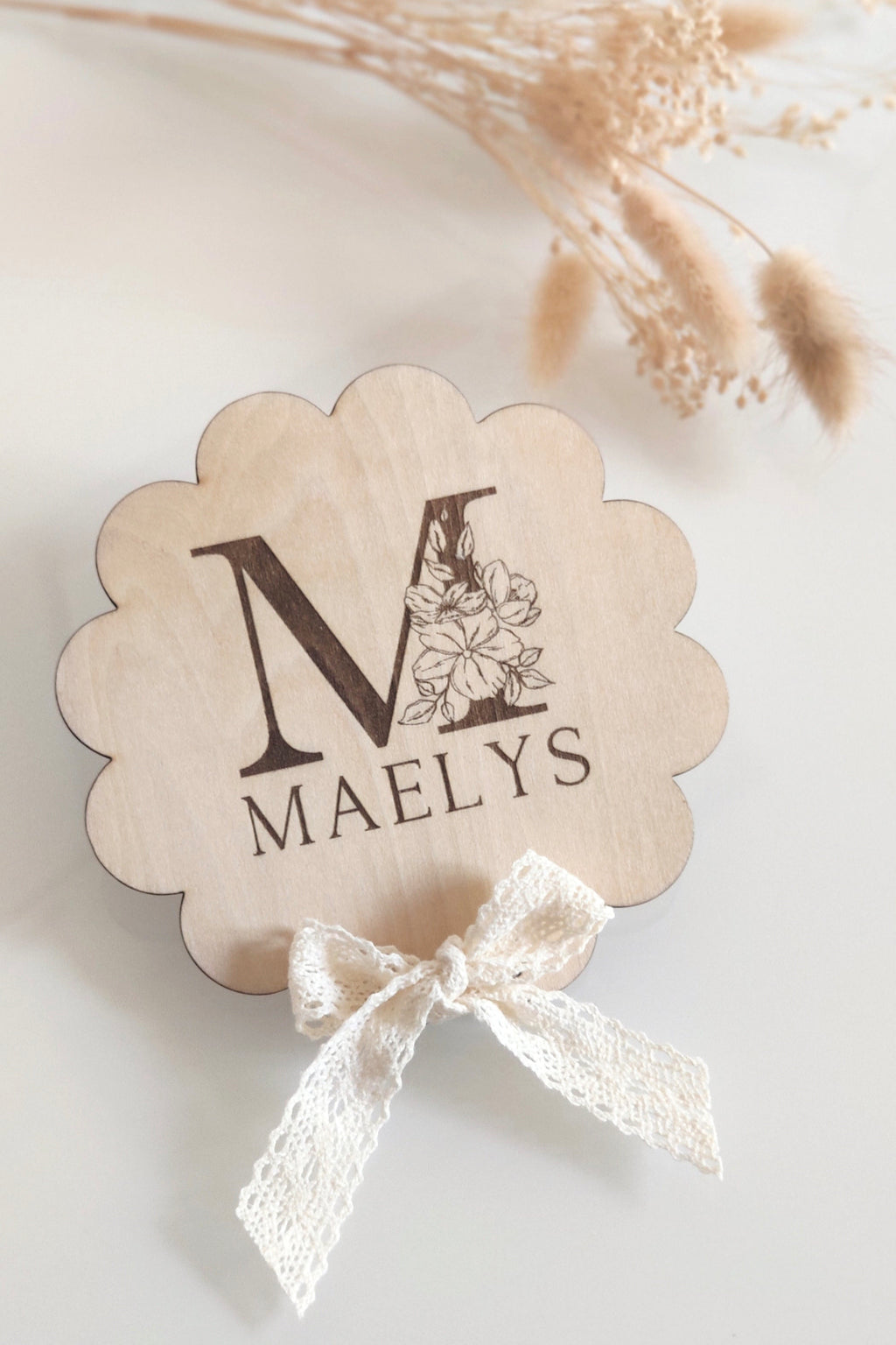 Carte de Bienvenue - Dentelle