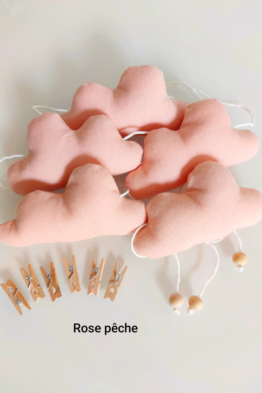 Photo holder garland - Yellow &amp; orange