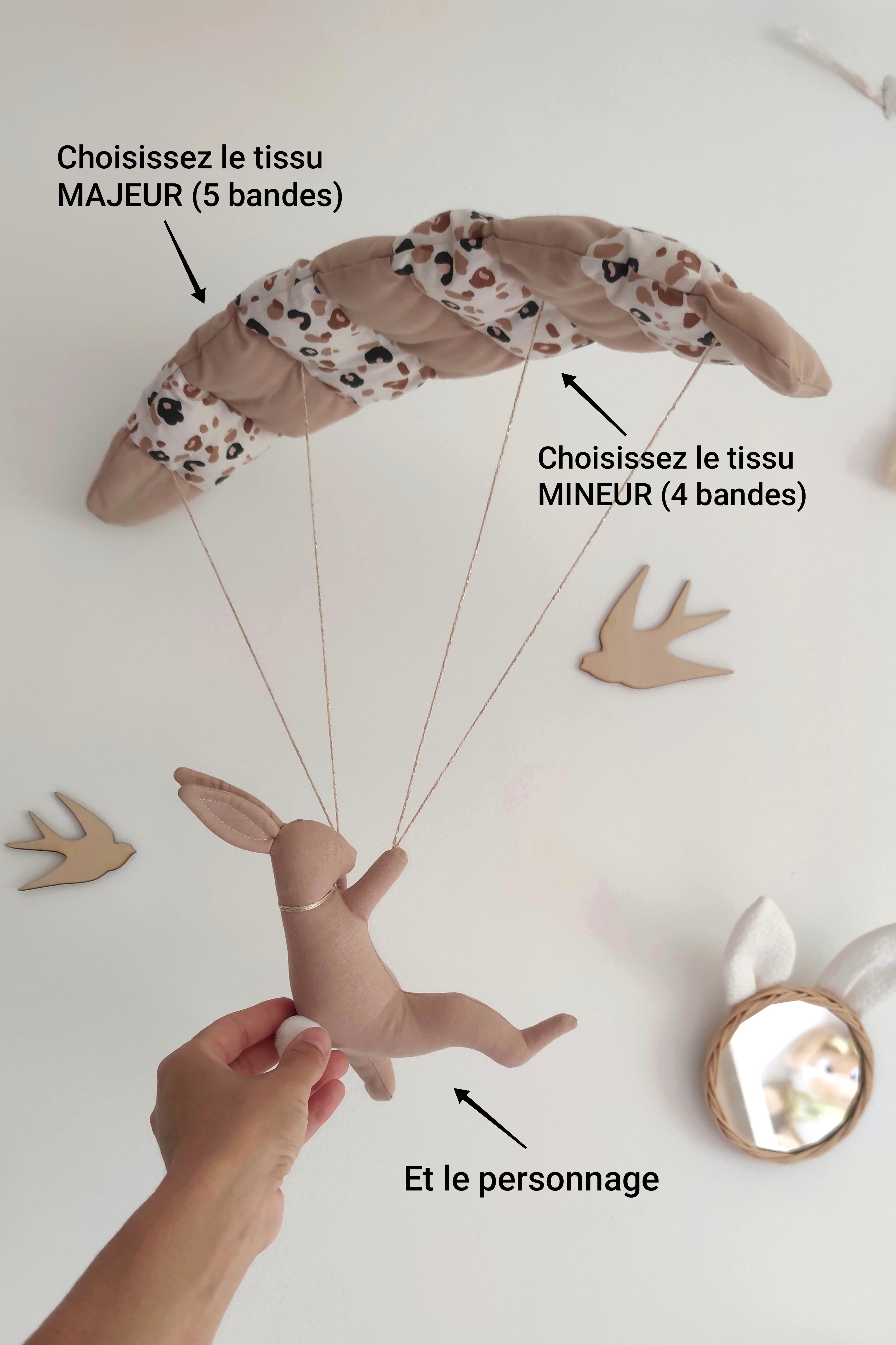 Suspension parapente - 100% Personnalisable