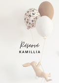 RÉSERVÉ KAMILLIA - Lapin & ballons