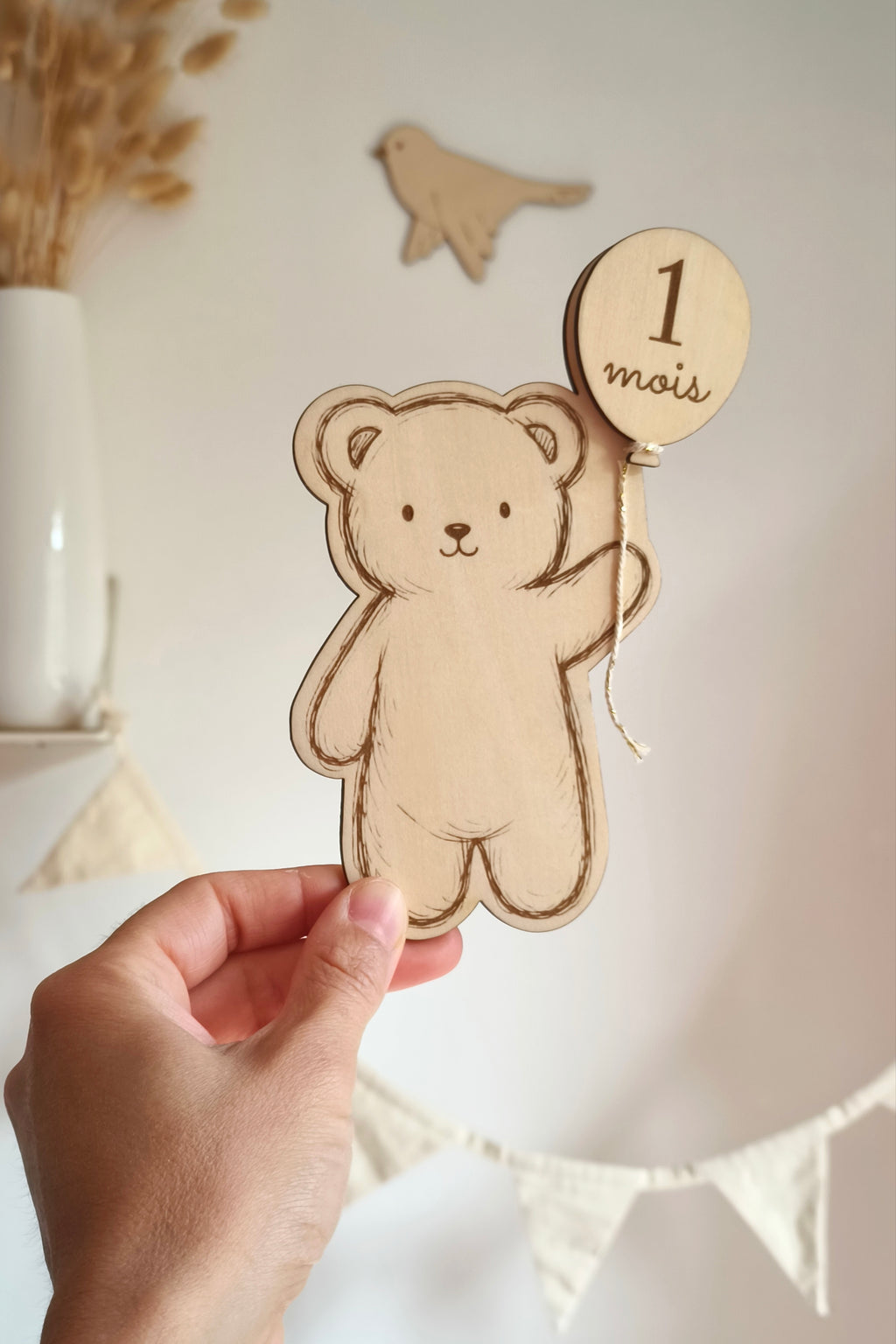 Carte annonce & étapes Nounours