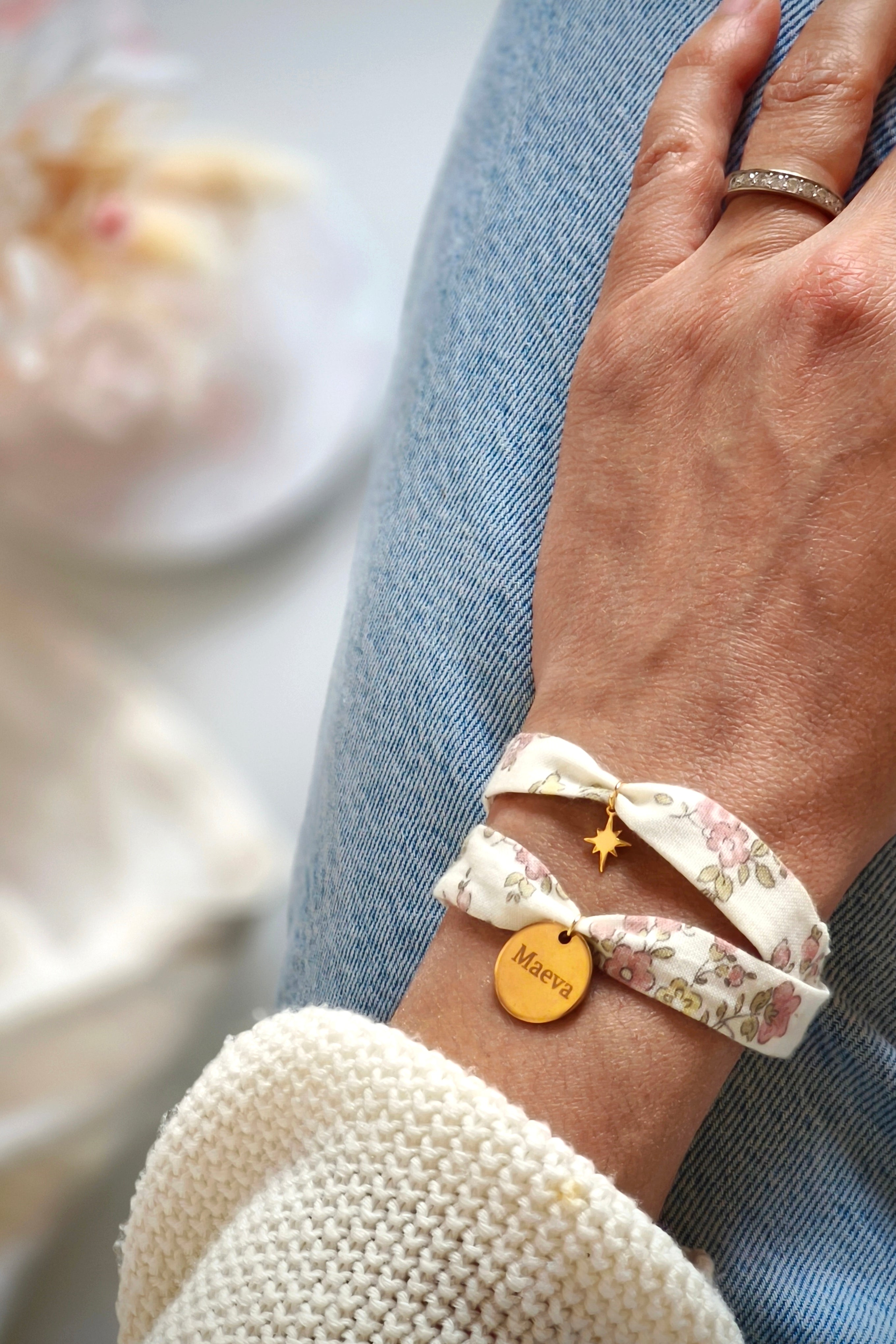 Bracelet personnalisé - Fête des Mères