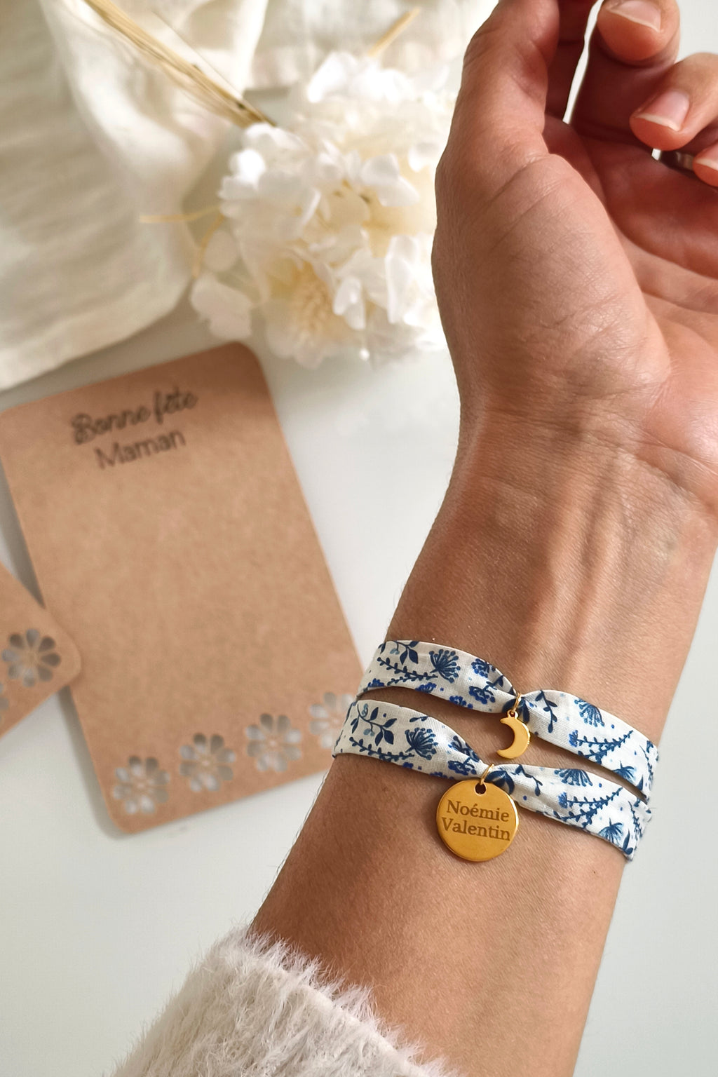 Bracelet personnalisé - Fête des Mères