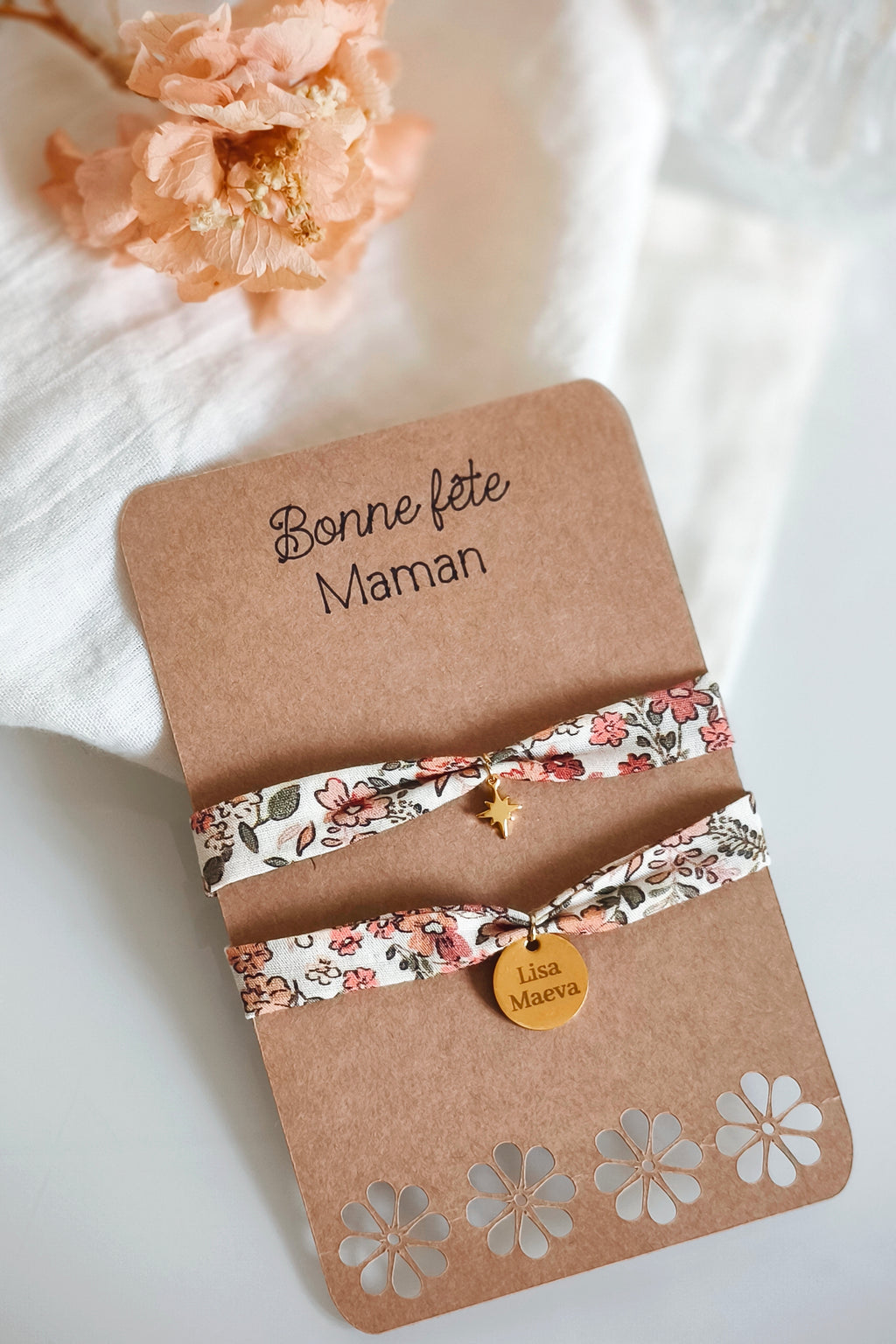 Bracelet personnalisé - Fête des Mères