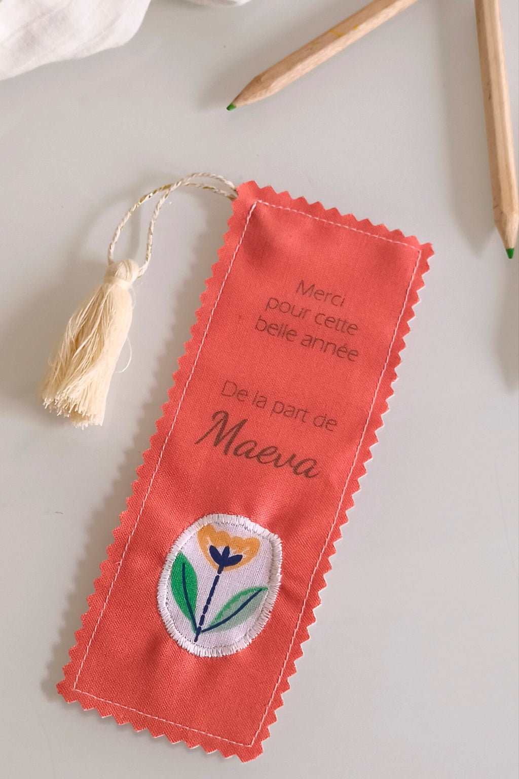 Marque-page - Merci pour cette belle année 🌼