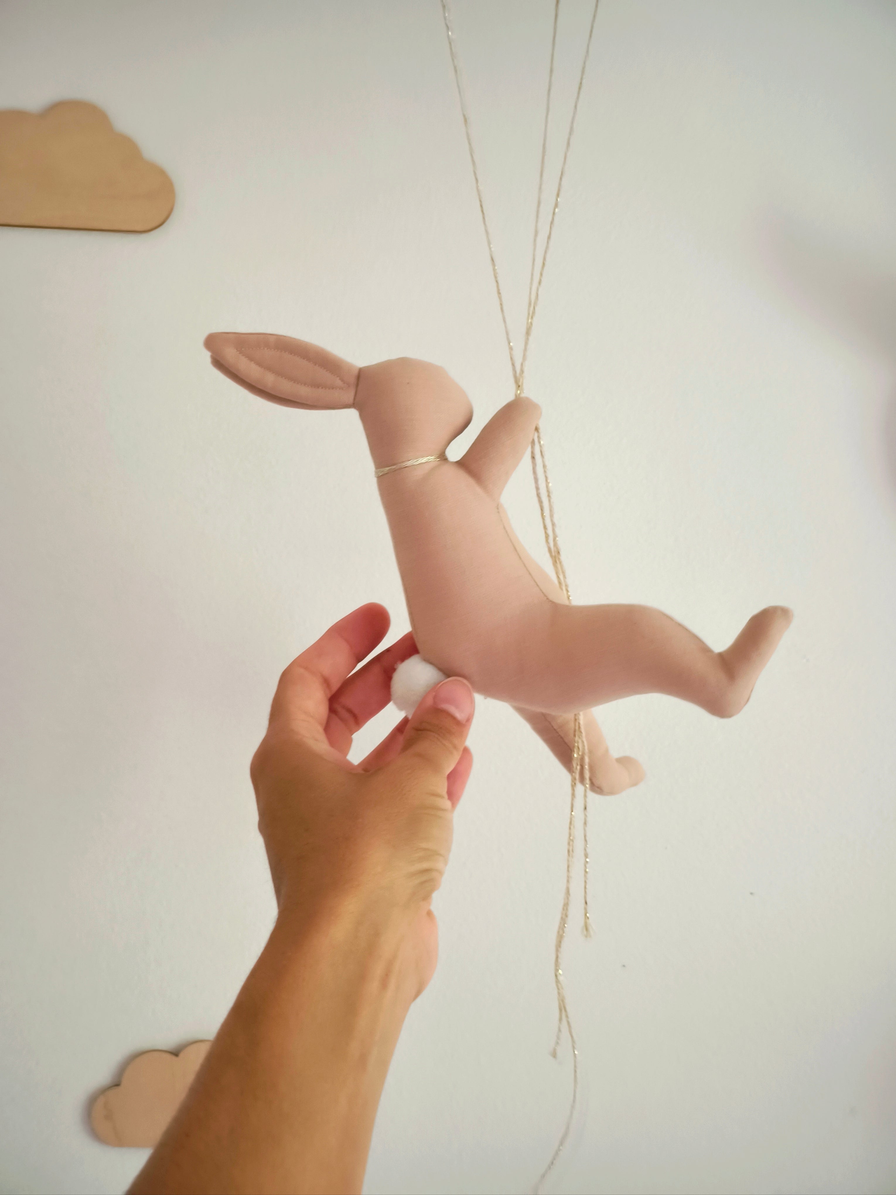 Lapin & ballons - Brindilles & Oiseaux