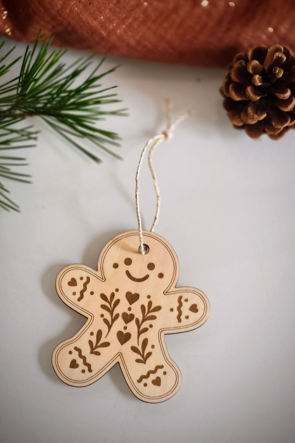 décoration de sapin - Pain d'épices